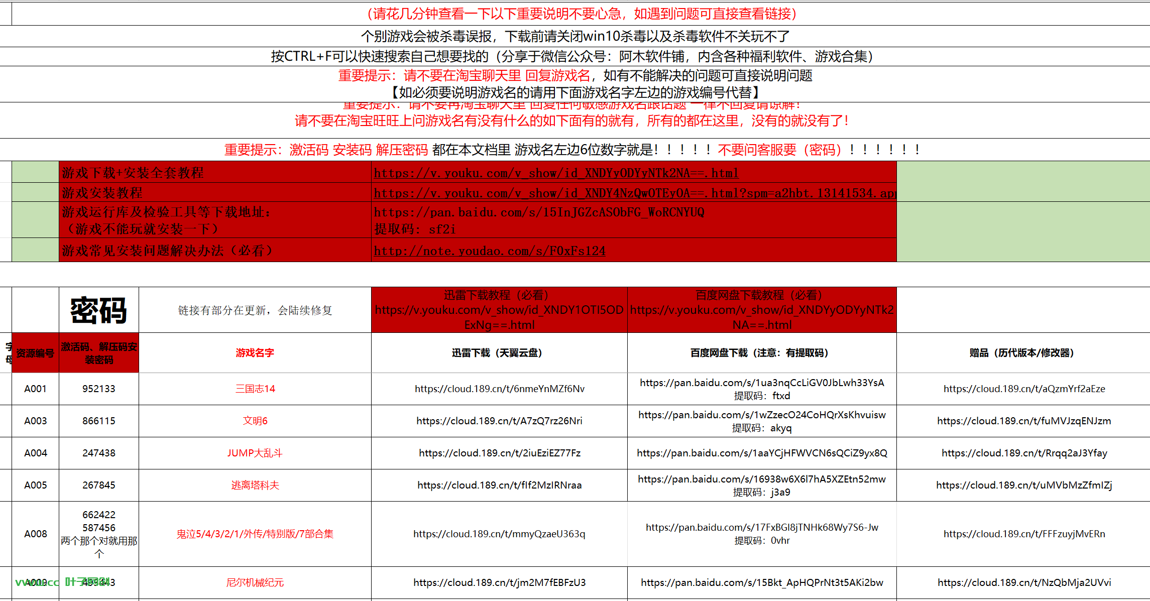 破解游戏合集